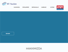 Tablet Screenshot of btyazilim.net